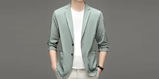 Blazer croisé homme 2025