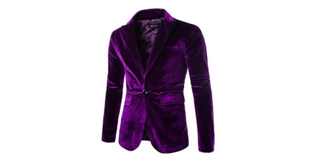 Blazer Velours Homme 2025