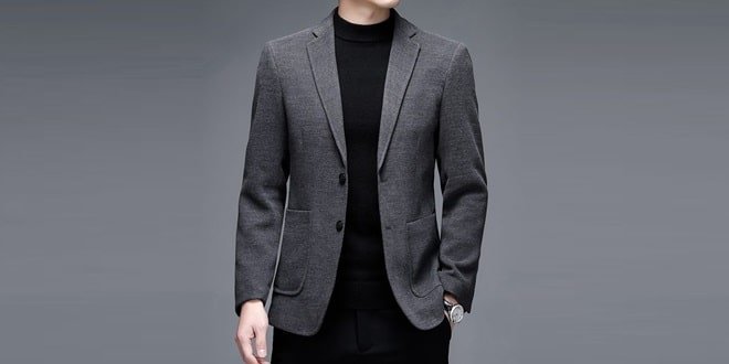 Blazer homme gris 2025