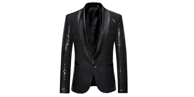 Blazer Paillette Homme 2025
