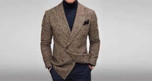 blazer marron homme 2025